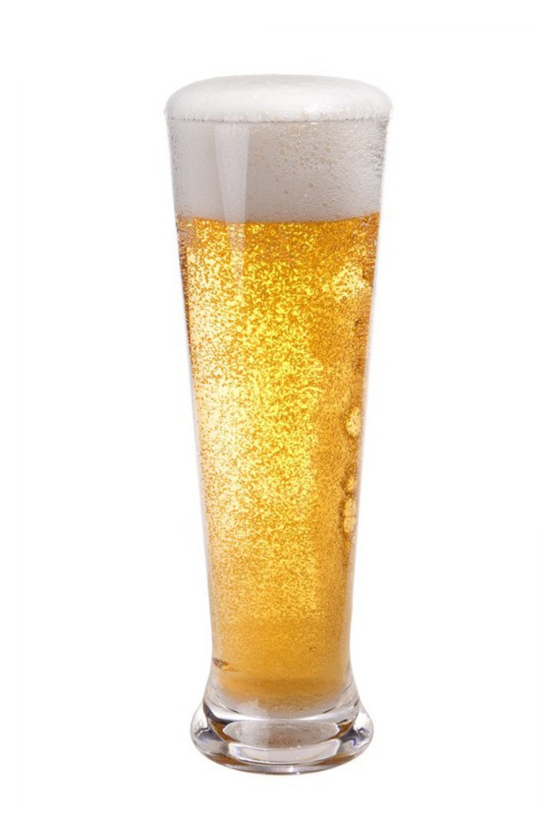 Premium Unbreakable Plastic Beer Flute (300ml)