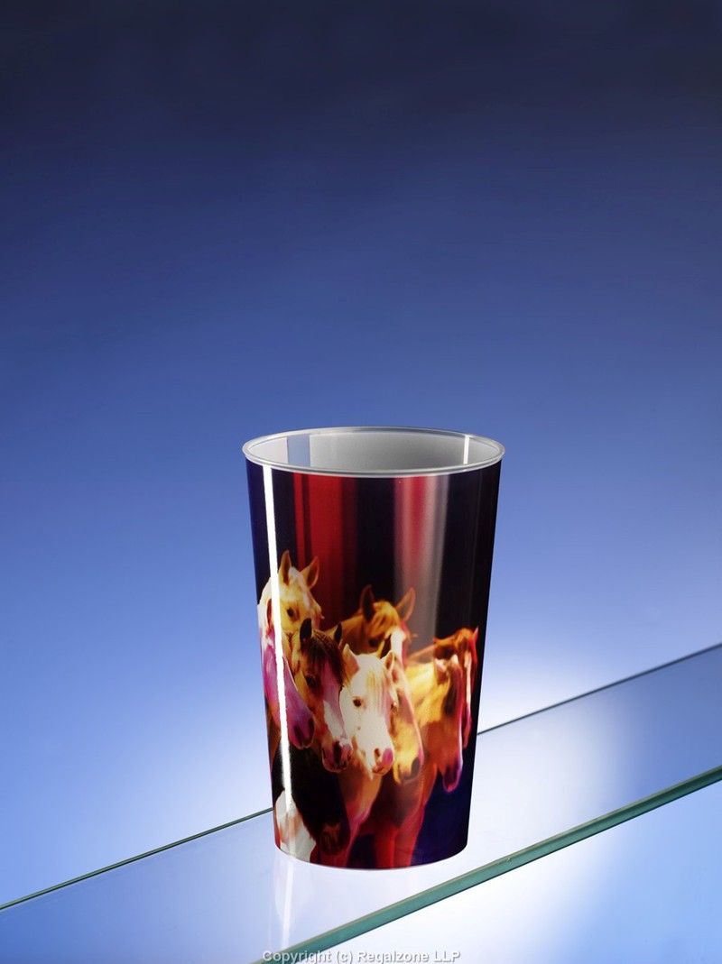 Reusable Plastic Pint Cups with PhotoRealistic Full Wrap Printing