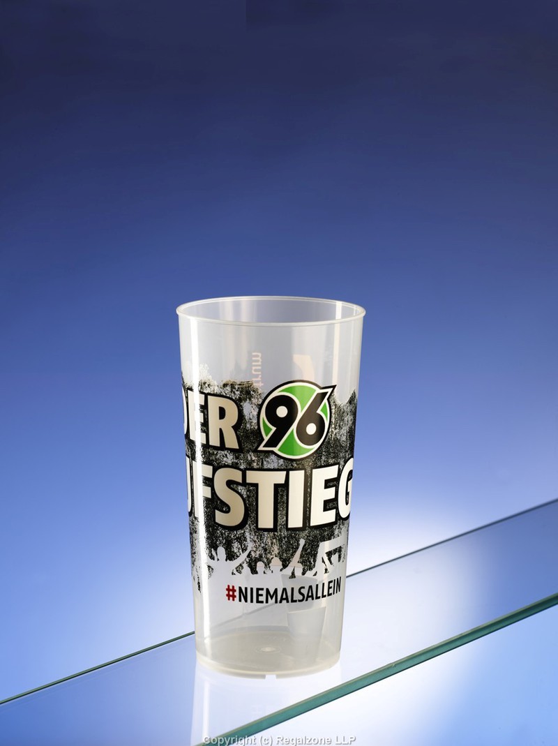 Reusable Plastic Pint Cups with PhotoRealistic Full Wrap Printing