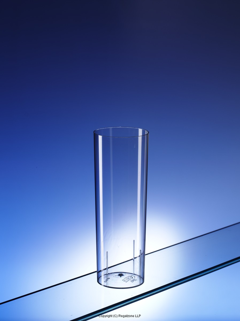 Premium Rigid Disposable Plastic Highball Glasses 300ml 10oz