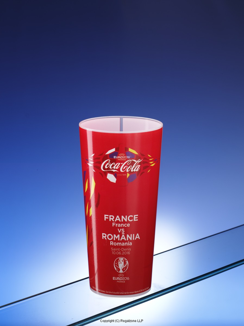 Reusable Plastic Pint Cups with PhotoRealistic Full Wrap Printing